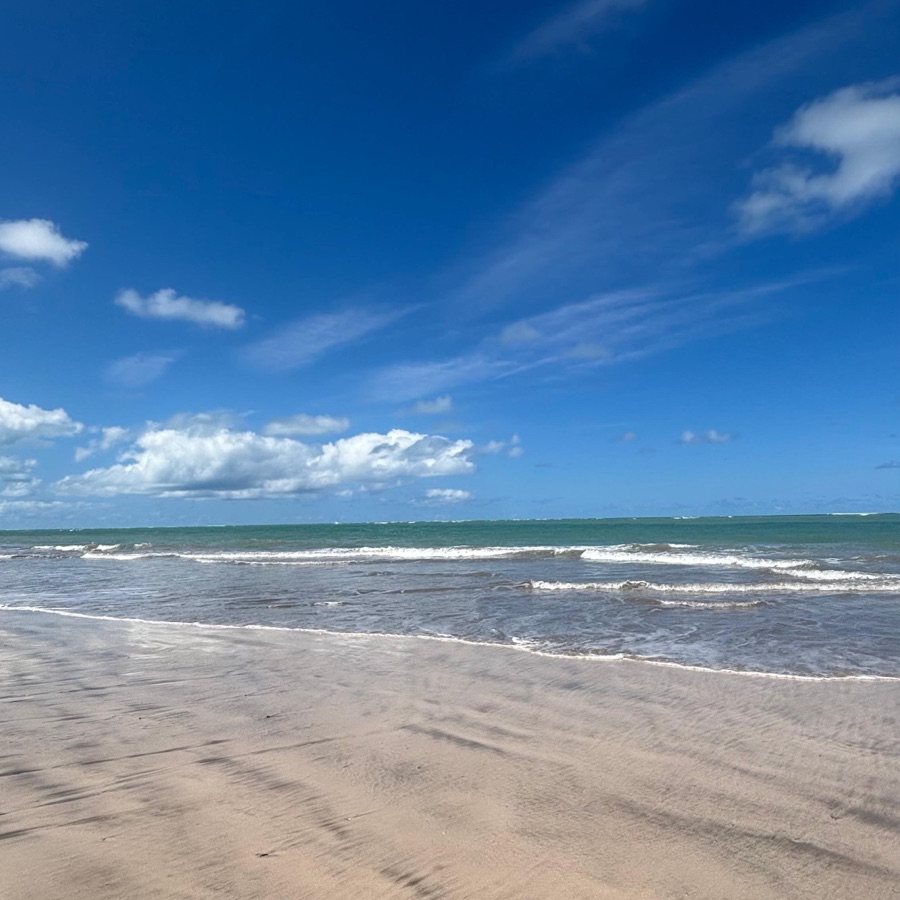 Strand in den Semesterferien